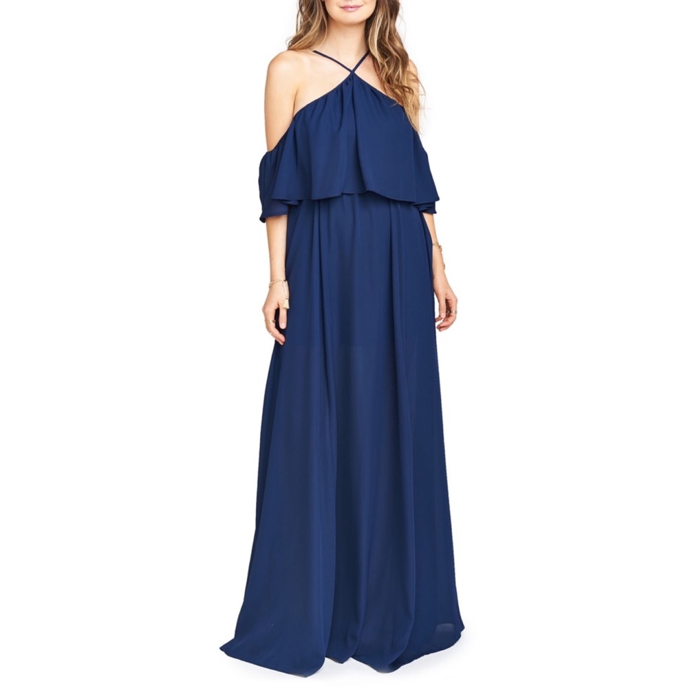 Show Me Your Mumu Rebecca Halter Dress